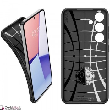 Spigen Liquid Air dėklas - juodas (Samsung S24 Plus)